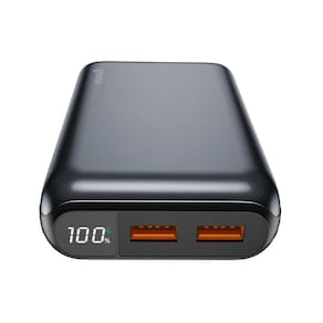 Carregador Portátil Geonav PB20K20WSG 20000 mAh com USB-A e USB-C para Celulares e Dispositivos Eletrônicos
