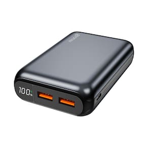 Carregador Portátil Geonav PB20K20WSG 20000 mAh com USB-A e USB-C para Celulares e Dispositivos Eletrônicos
