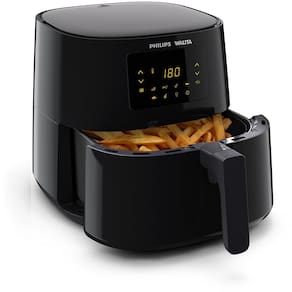 Fritadeira Elétrica Sem Óleo Air Fryer Philips Walita RI9270 Digital 6,2 L - Preta