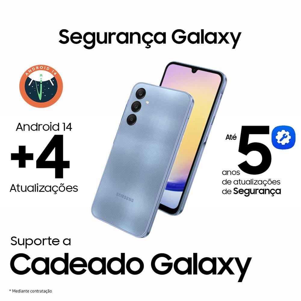GALAXY A25 5G スマホ　Samsung Smartphone Samsung Galaxy A25 5G, 256GB, 8GB RAM, Tela de 6.5