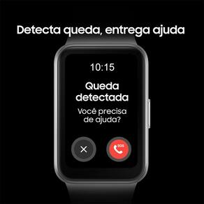 Samsung Galaxy Fit3 Prata Display de 1.6" AMOLED colorido, Bluetooth, Design Premium em Alumínio, Mais De 100 Exercícios e Resistente à Água e Poeira