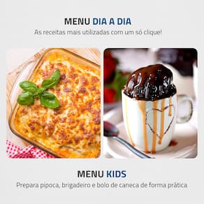 Micro-ondas Mondial MO-02-34-W com 10 Ajustes de Potência e Função Tira Odor – 34L Branco