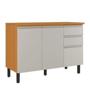 Balcão Itatiaia Ideale com 3 Portas e 2 Gavetas
