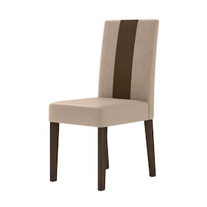 Mesa de Jantar Retangular Poliman Belle com Tampo de Vidro e 4 Cadeiras Revestidas em Suede