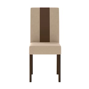 Mesa de Jantar Retangular Poliman Belle com Tampo de Vidro e 4 Cadeiras Revestidas em Suede