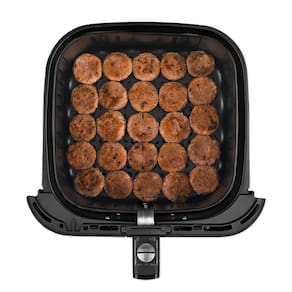 Fritadeira Elétrica Sem Óleo Air Fryer Elgin Chrome Fry 8 litros - Preto/Inox