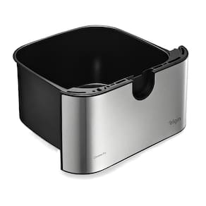 Fritadeira Elétrica Sem Óleo Air Fryer Elgin Chrome Fry 8 litros - Preto/Inox