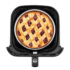 Fritadeira Elétrica Sem Óleo Air Fryer Elgin Chrome Fry 8 litros - Preto/Inox