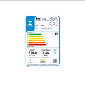 Ar-condicionado de Janela Hisense AW-08CW2RVGU00 8500 BTUs - Branco