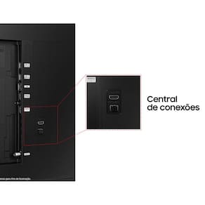 Smart TV QLED 75” 4K Samsung 75Q60D Gaming Hub, AI Energy Mode, Alexa built in, Wi-Fi Bluetooth USB