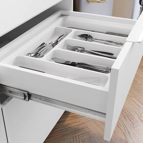 Cozinha Completa Nesher Marquesa em MDF com 3 Portas, 3 Gavetas, 3 Prateleiras - 190cm