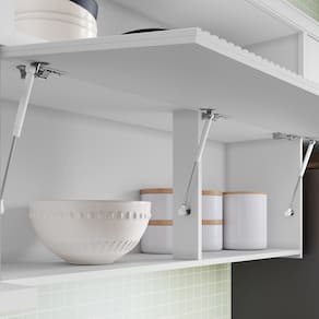Cozinha Completa Nesher Marquesa em MDF com 3 Portas, 3 Gavetas, 3 Prateleiras - 190cm