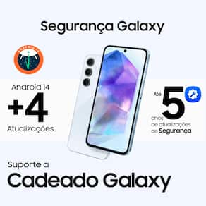 Smartphone Samsung Galaxy A35 5G Azul Escuro 128GB, 6GB de RAM, Câmera Tripla Traseira de até 50MP, Selfie de 13MP e Tela Super AMOLED de 6,6”