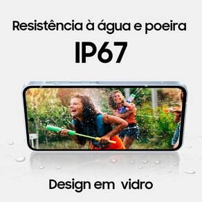 Smartphone Samsung Galaxy A35 5G Azul Claro 256GB, 8GB RAM, Câmera Tripla Traseira de até 50MP, Selfie de 13MP e Tela super AMOLED de 6.6”