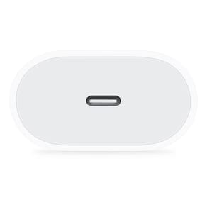 Carregador USB-C 20W Apple Branco Original - iPhone/iPad
