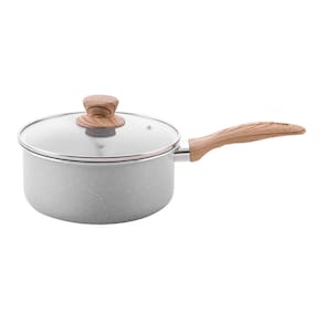 Conjunto de Panelas 5 Peças Brinox Life Easy com Antiaderente Cerâmico - Cinza - CJ PANELAS CERAMIC LIFE EASY GRIS 5PCS BRINOX - 1