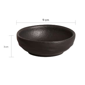 Conjunto de Ramequim Porto Brasil Orgânico Matte com 6 Peças 70 ml - Preto - 2