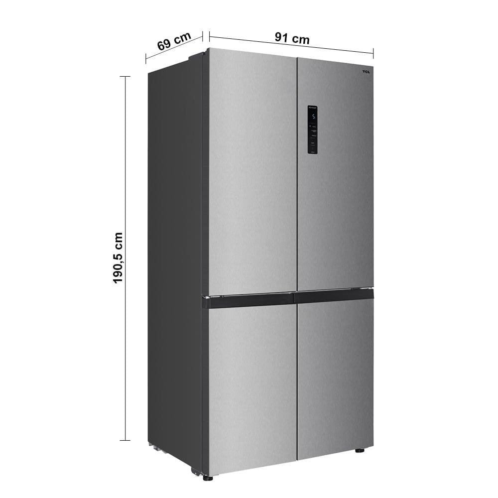 Geladeira TCL Multidoor C516CDN Inverter Frost Free Twin Eco