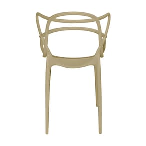 Cadeira de Jantar Berrini Seat&Co com Encosto Fixo - Fendi - 2