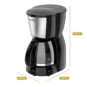 Cafeteira Elétrica Britânia BCF19 18 xícaras - Preto e Inox