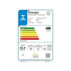 Geladeira Electrolux Frost Free Inverter IF45 com Efficient AutoSense Duplex e Painel Digital Branca - 410L