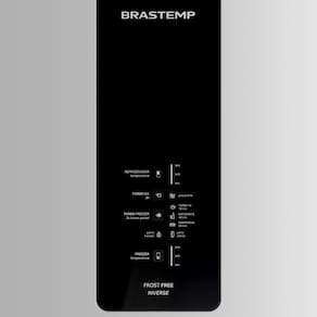 Geladeira Brastemp BRE57FB Frost Free Inverse com Painel Digital e Turbo Ice Branca – 447L
