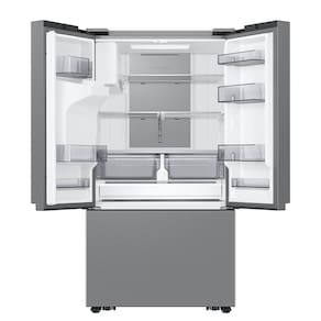 Geladeira Smart Samsung Frost Free French Door RF27 com SpaceMax e All Around Cooling 576L - Inox