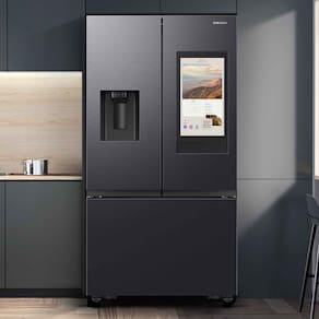 Geladeira Smart Samsung Frost Free French Door RF27 com Soundbar 564L - Black Inox