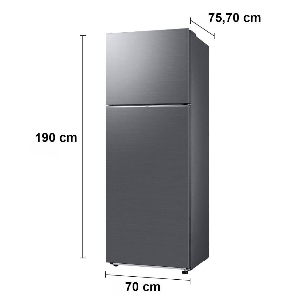 Geladeira Samsung Duplex RT53 Evolution com SmartThings AI Inox