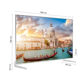 Smart TV 85" QLED 4K Philco PTV85F8TAGCM com HDMI, USB, Wi-Fi e Dolby Audio