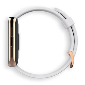 Smartwatch Motorola Moto Watch 40 Branco e Rosê Tela TFT de 1.57", Bluetooth e Sensor de Frequência Cardíaca