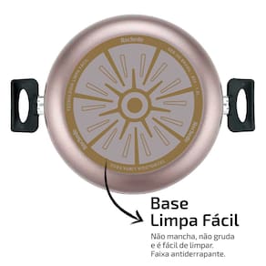 Conjunto de Panelas 7 Peças Rochedo Imusa Talent com Antiaderente Tefal - Cinza