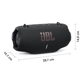 Caixa de Som Portátil JBL XTREME 4 com 30 W RMS + 2 Tweeters, Bluetooth 5.3 e Resistência à Água IP67 - Preto