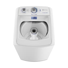 Lavadora de Roupas Electrolux 9kg LED09 com Vidro Temperado e Ciclo Edredom - Branca
