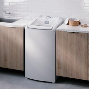 Lavadora de Roupas Electrolux 9kg LED09 com Vidro Temperado e Ciclo Edredom - Branca