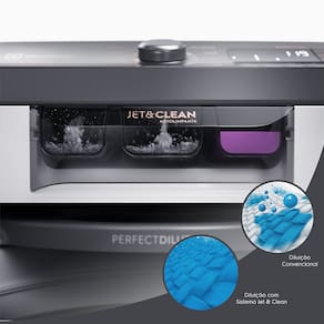 Lavadora Electrolux LEC15 15kg com função Autolimpeza e tecnologia Jet&Clean - Branca