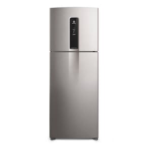 Geladeira Electrolux Frost Free Inverter 480L IT70S Efficient AutoSense Duplex Inox Look Bivolt