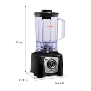 Liquidificador Arno Power Max LN65 Comfort Control 15 Velocidades 1400W - Preto