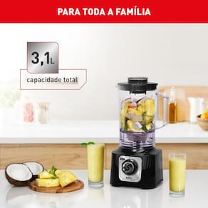 Liquidificador Arno Power Max LN65 Comfort Control 15 Velocidades 1400W - Preto