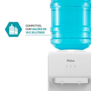 Bebedouro de Água Philco PBE11 – Branco