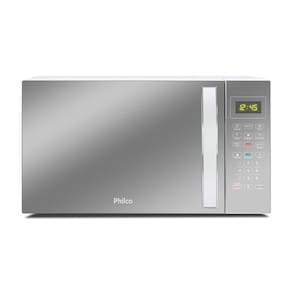Micro-ondas Philco PMO38E 1400W com Função Manter Aquecido e Tirar Odor – Branco Espelhado