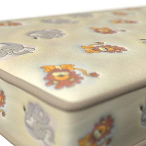 Colchão Infantil Probel Gold Am Animal Baby com Espuma D18 10x60x130cm - Amarelo - 1