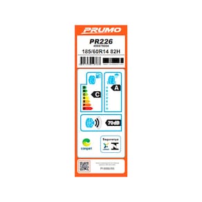 Pneu Aro 14 Prumo Control 185/60 R14