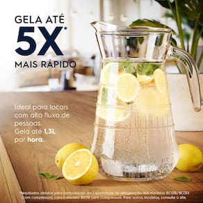 Bebedouro de Água Electrolux BC01B com Sistema Eletrônico e Compressor Ecológico - Branco