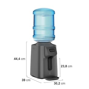 Bebedouro de Água Electrolux BC01X com Sistema Eletrônico e Compressor Ecológico - Cinza