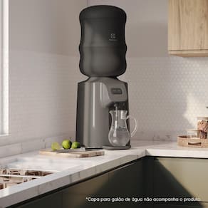 Bebedouro de Água Electrolux BC01X com Sistema Eletrônico e Compressor Ecológico - Cinza