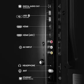 Smart TV 40" FHD Hisense 40A4N com DTS Virtual X, Game e Sports Mode, Controle por Voz, Share to TV e Compatível com Alexa