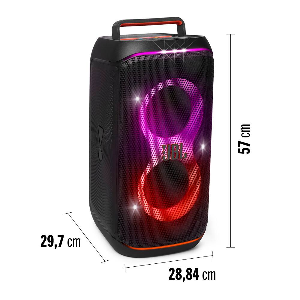 Caixa de Som JBL Partybox 120 com 160W RMS, Bluetooth 5.4, Alça