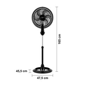 Ventilador de Coluna Britânia BVT466 Maxx Force 40cm com 3 Velocidades, 6 Pás e 160W - Preto