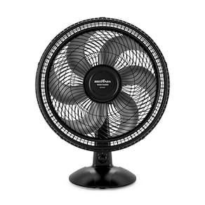 Ventilador de Coluna Britânia BVT466 Maxx Force 40cm com 3 Velocidades, 6 Pás e 160W - Preto
